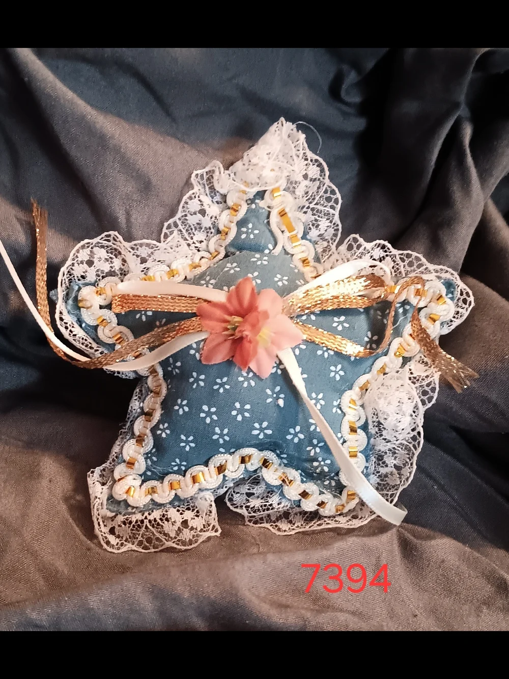 3 Fabric Ornaments